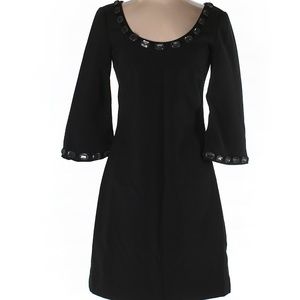 Sandra Angelozzi gem black dress Size 30 /Size S